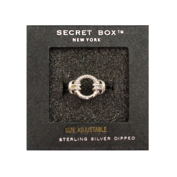 Textured Circle Ring